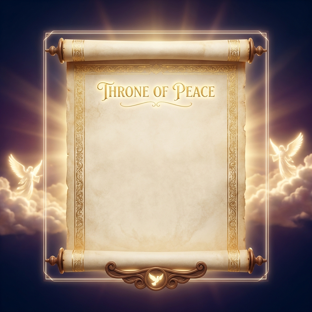 Companion Scroll — Throne of Peace