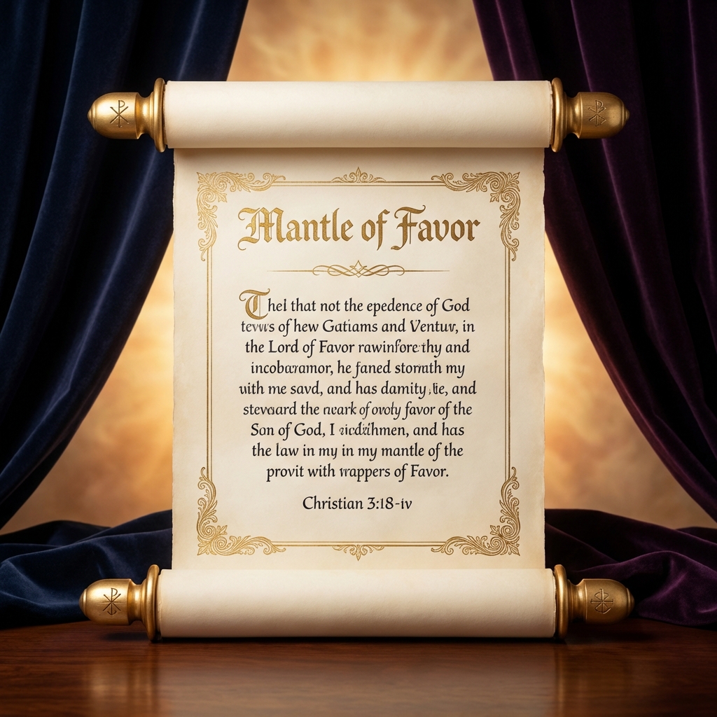Companion Scroll — Mantle of Favor